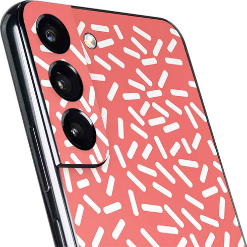 Coral Spring Sprinkles Galaxy S22 Skin